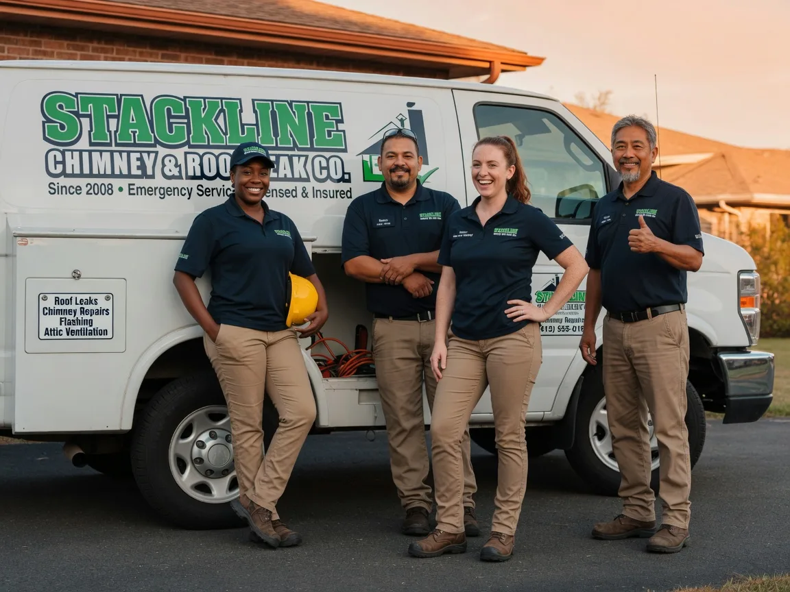 Chimney flashing repair company in Poulsbo, WA